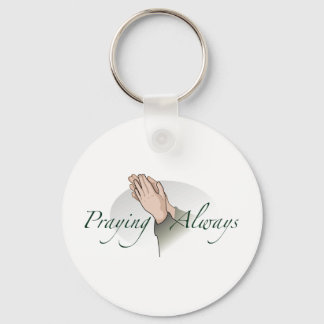 praying hands 4 keychain