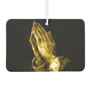 Praying hands air freshener