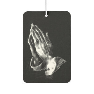 Praying hands air freshener