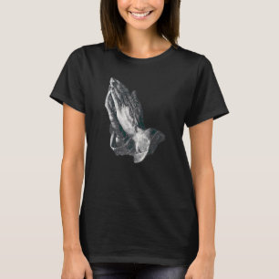 Praying Hands Amen Jesus  2 T-Shirt