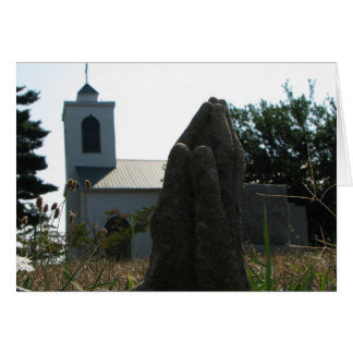 Praying Hands at Church
