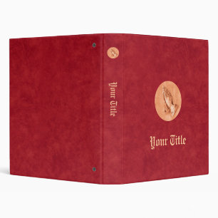 Praying Hands Binder