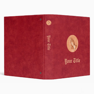 Praying Hands Binder
