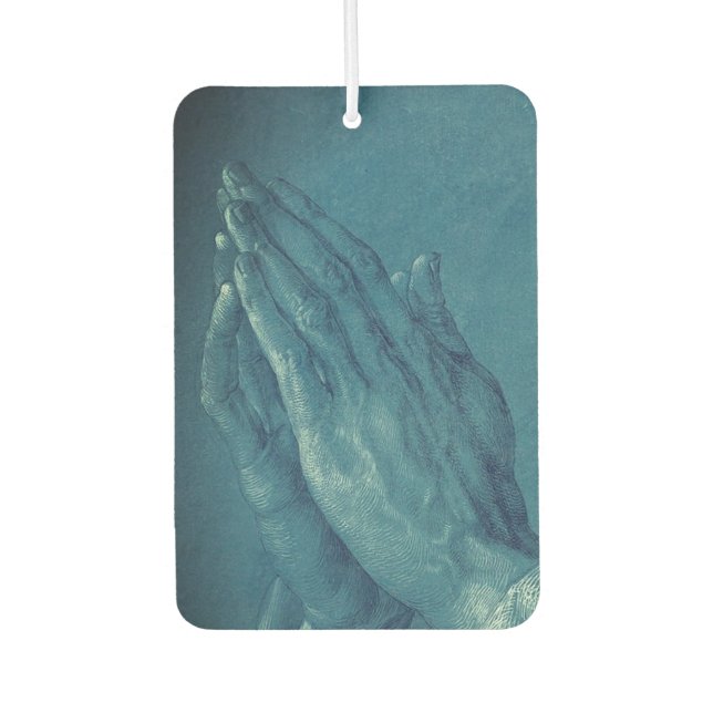 Praying Hands (by Dürer) Air Freshener (Front)