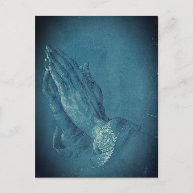 Praying Hands (by Dürer) Postcard (Front)