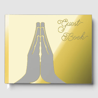 Praying Hands Guest Book