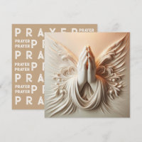Praying Hands In Soft White Tones