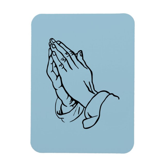 Praying Hands Magnet (Vertical)