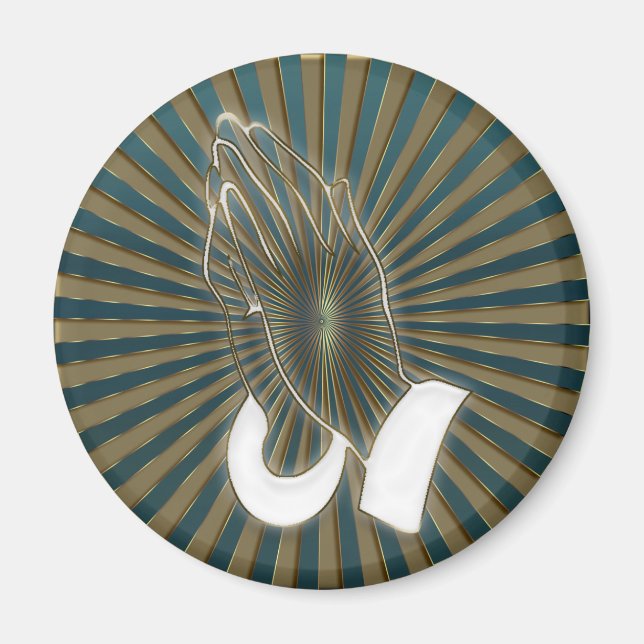 PRAYING HANDS MAGNET (Front)
