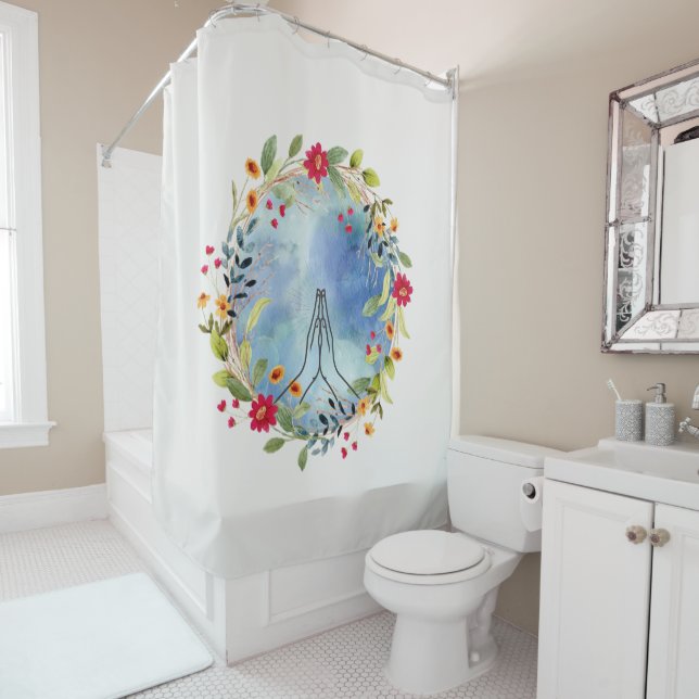 Praying hands watercolor  (In Situ)