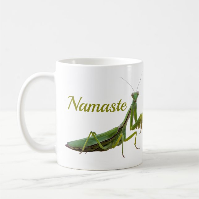 Praying Mantis Coffee Mug (Left)
