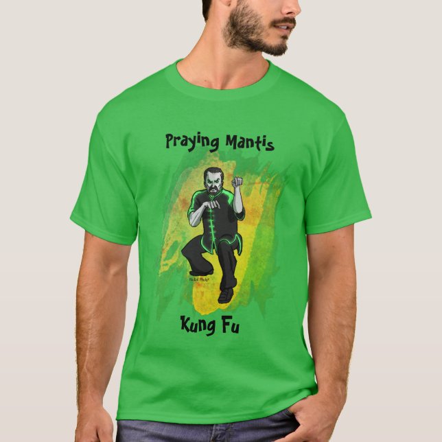 Praying Mantis Kung Fu T-Shirt (Front)