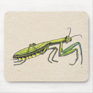 Praying Mantis Mouse Pad