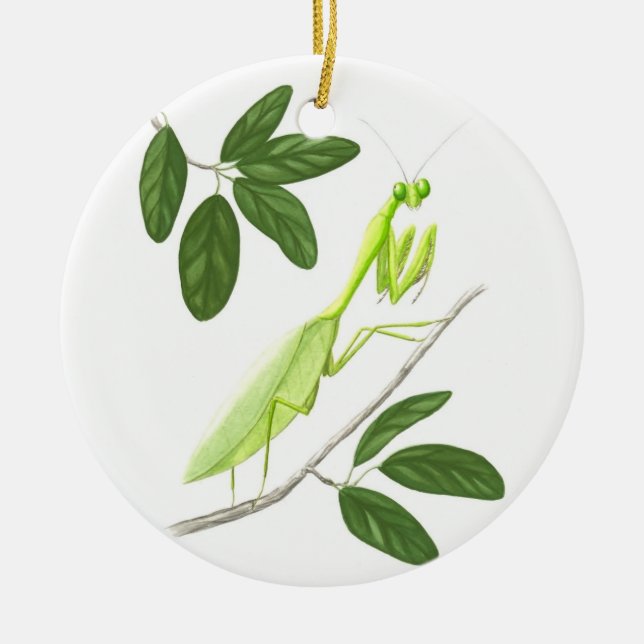 Praying Mantis Ornament (Front)