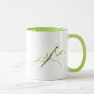 Praying Mantis Painting Custom Insect Mugs