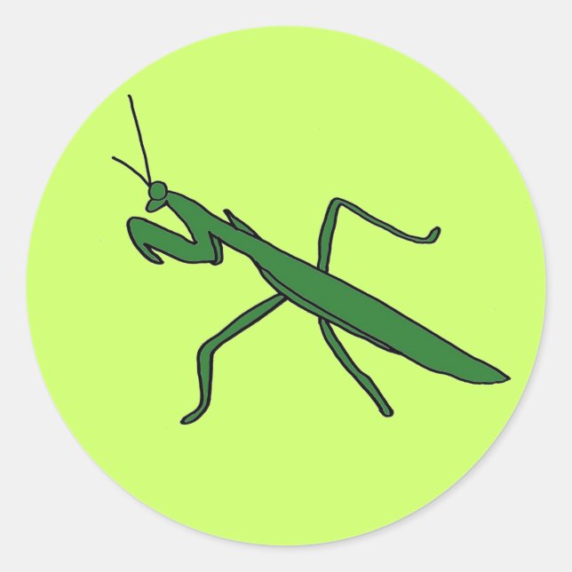 Praying Mantis stickers (Front)