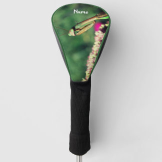 Praying Mantis Up Close Personalized Golf Head Cover