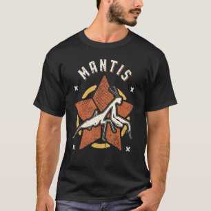 Praying Mantis Vintage Retro Classic Animal T-Shirt