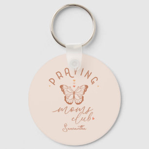 Praying Mom Club Keychain