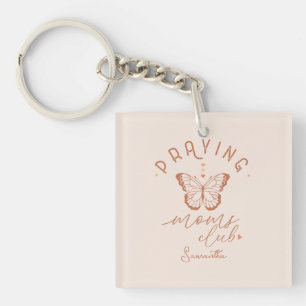Praying Mom Club Keychain
