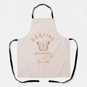 Praying Moms Club: Butterfly Boho Vintage Design Apron