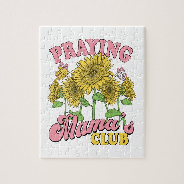 Praying Mother Club Jigsaw Puzzle (Vertical)