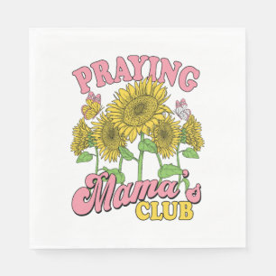Praying Mother Club Napkin