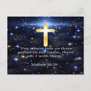 Praying Postcard