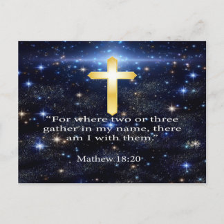 Praying Postcard
