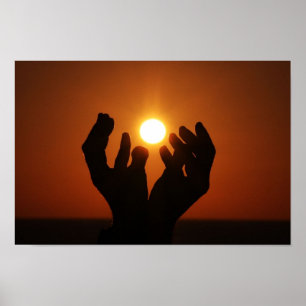 Praying to the Sun Poster