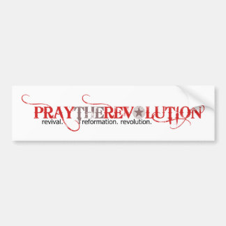 PRAYTHEREVOLUTION Bumper Sticker