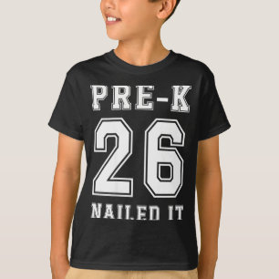 Pre Grad 2026 Nailed It Design T-Shirt