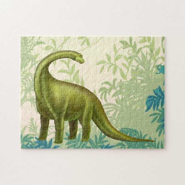 Pre-Histori Brachiosaurus Dinosaur Puzzle (Horizontal)