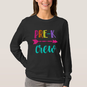 Pre-K Crew Teacher First Day of School T-Shirt