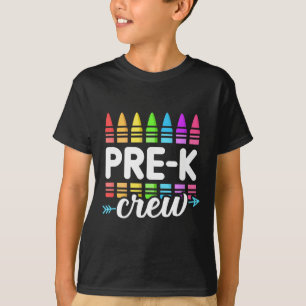 Pre-k Crew Teacher Team Squad Hello Byck School Gr T-Shirt