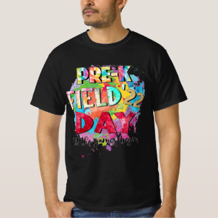 Pre-K Grade Field Day 2022 Let The Games Begin Kid T-Shirt