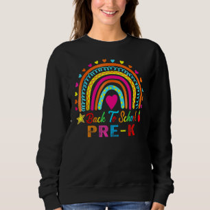 Pre K Grade Rainbow Girls Boy Teacher Team Pre K S Sweatshirt