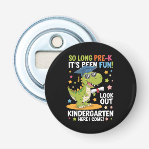 Pre K Graduate Kindergarten Dinosaur T Rex Bottle Opener