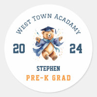 Pre-K Graduation Cute Teddy Teachers Favour