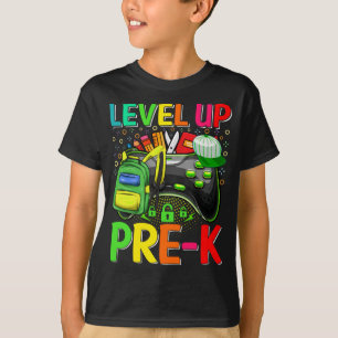 Pre-K Level Up Back To School Unlocked Pre-K Boys T-Shirt