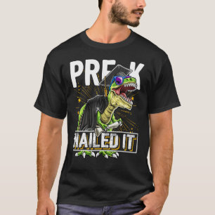 Pre-K Nailed It T Rex Dinosaur Graduation Cap Gown