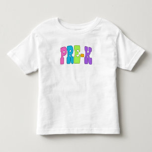 Pre-K Power: Where Big Personalities Start Small Toddler T-shirt