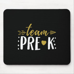 Pre-k Preschool Teacher Student Arrow Mouse Pad