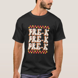 Pre K Retro Back to School T-Shirt