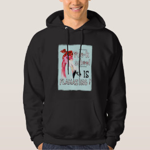 Pre k School Is Flamazing  Flamingo Amazing Hoodie