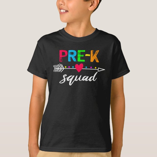 pre k squad T-Shirt (Front)