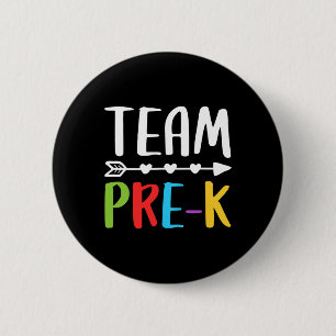 Pre-k Teacher Back To School 2 Inch Round Button