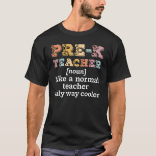 Pre K Teacher Back To School Pre Kindergarten Leo T-Shirt