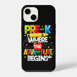 Pre-K Where The Adventure Begins Back to School iPhone 14 Case