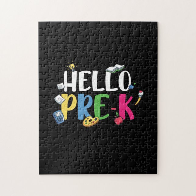 Pre Kindergarten Hello Pre Kindergarten Jigsaw Puzzle (Vertical)